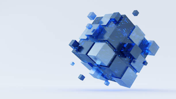 3D cube that has nothing to do with the text. Pobably.